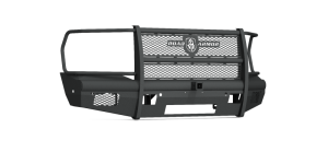 Ram 2500 Bumper - Front - Road Armor - Vaquero Full Guard 2in Receiver 6 Sensor - Black - `19-`20